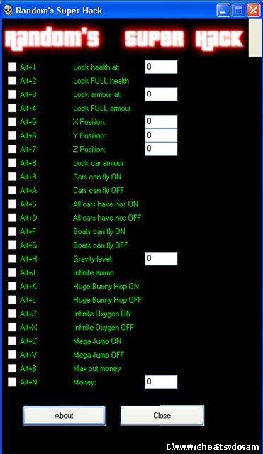Отличный чит Random Super Hack