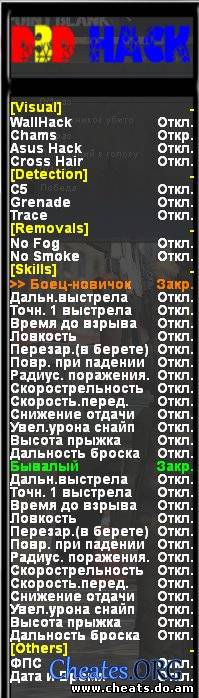 Скачать бесплатно чит D3D Hack для Point Blank